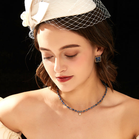 青幾何ヴィンテージ耳夹