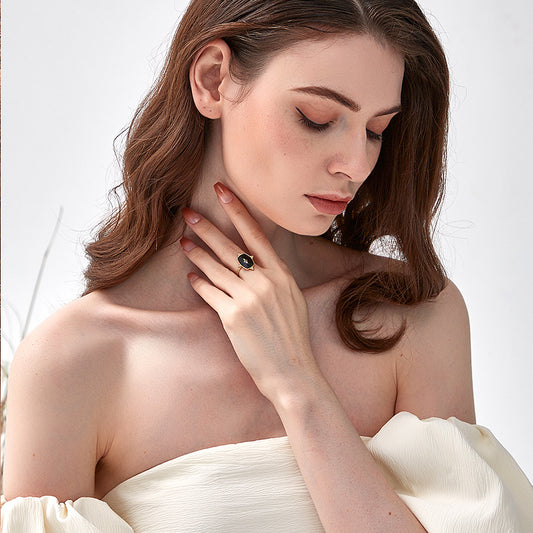 復古小众高級開口指輪