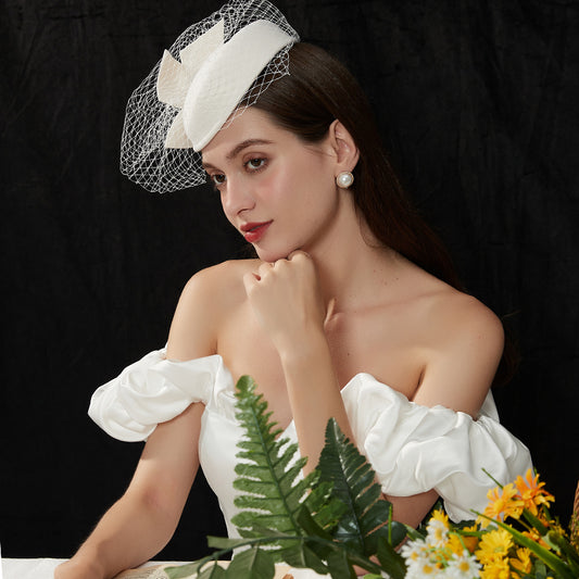 大粒真珠水钻ゴールドピアス