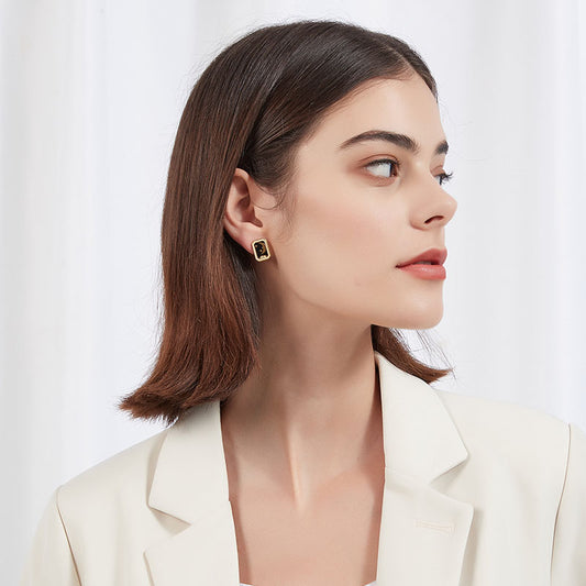 星月幾何ミニマルピアス