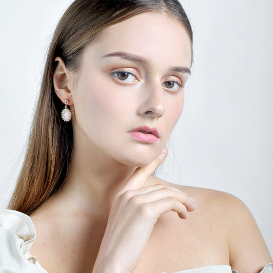 星型水钻オーバル耳夹