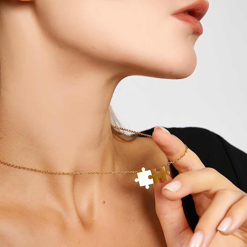 パズルネックレス