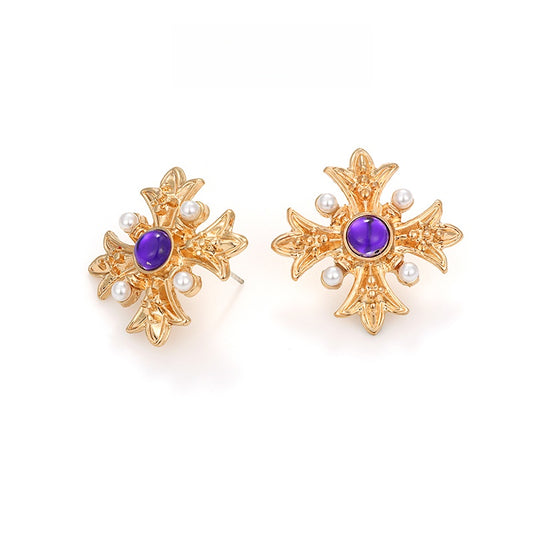 欧米風クロスアクリル耳夹