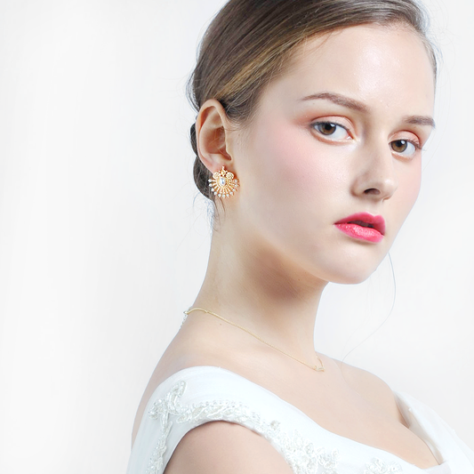 復古欧米風高級耳夹