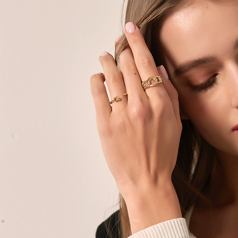 リンク立体リング