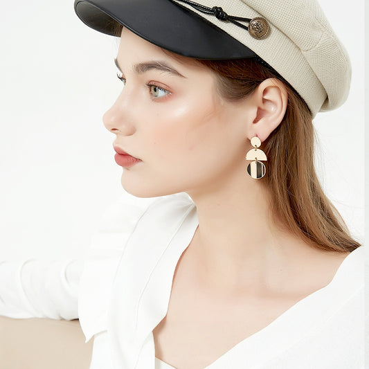 高級韓国風簡約耳夹