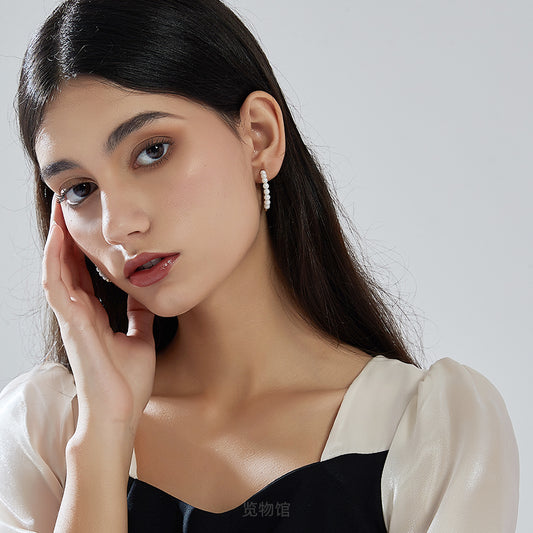 韓国風大ホップイヤリング