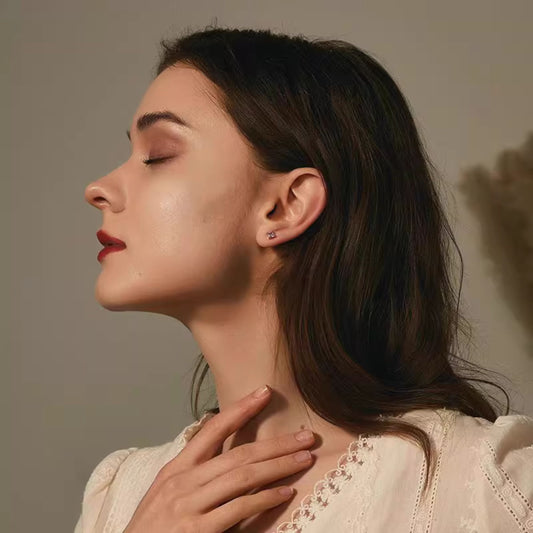 カラー宝石ミニピアスセット