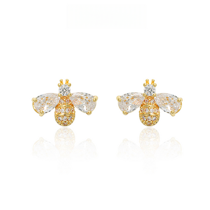 ミツバチジルコニアピアス