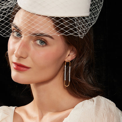 フレンチ U 型ミニマルピアス