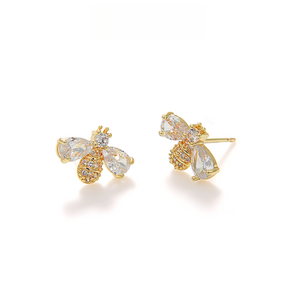 ミツバチジルコニアピアス
