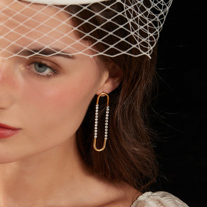 フレンチ U 型ミニマルピアス