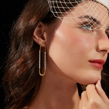 フレンチ U 型ミニマルピアス